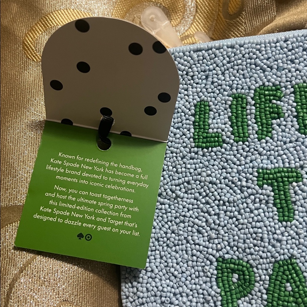 Kate Spade New York x Target "Life of the Party" Beaded Clutch Bag - NWT - Picture 2 of 6